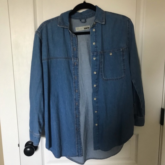 Denim button down - Picture 2 of 2